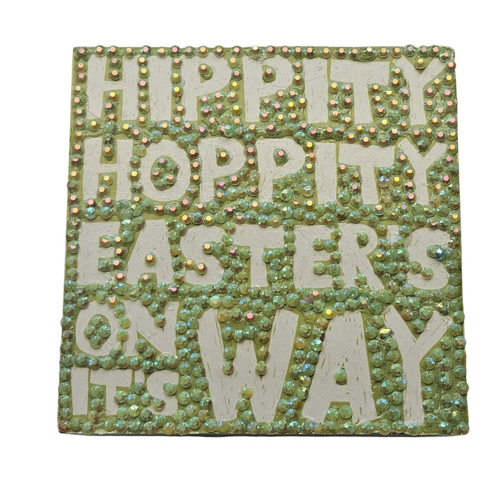 Hippity Hoppity Easters on its Way Spring Easter Decor